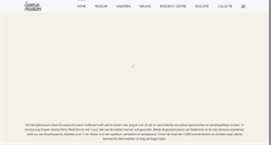 Desktop Screenshot of oertijdmuseum.nl